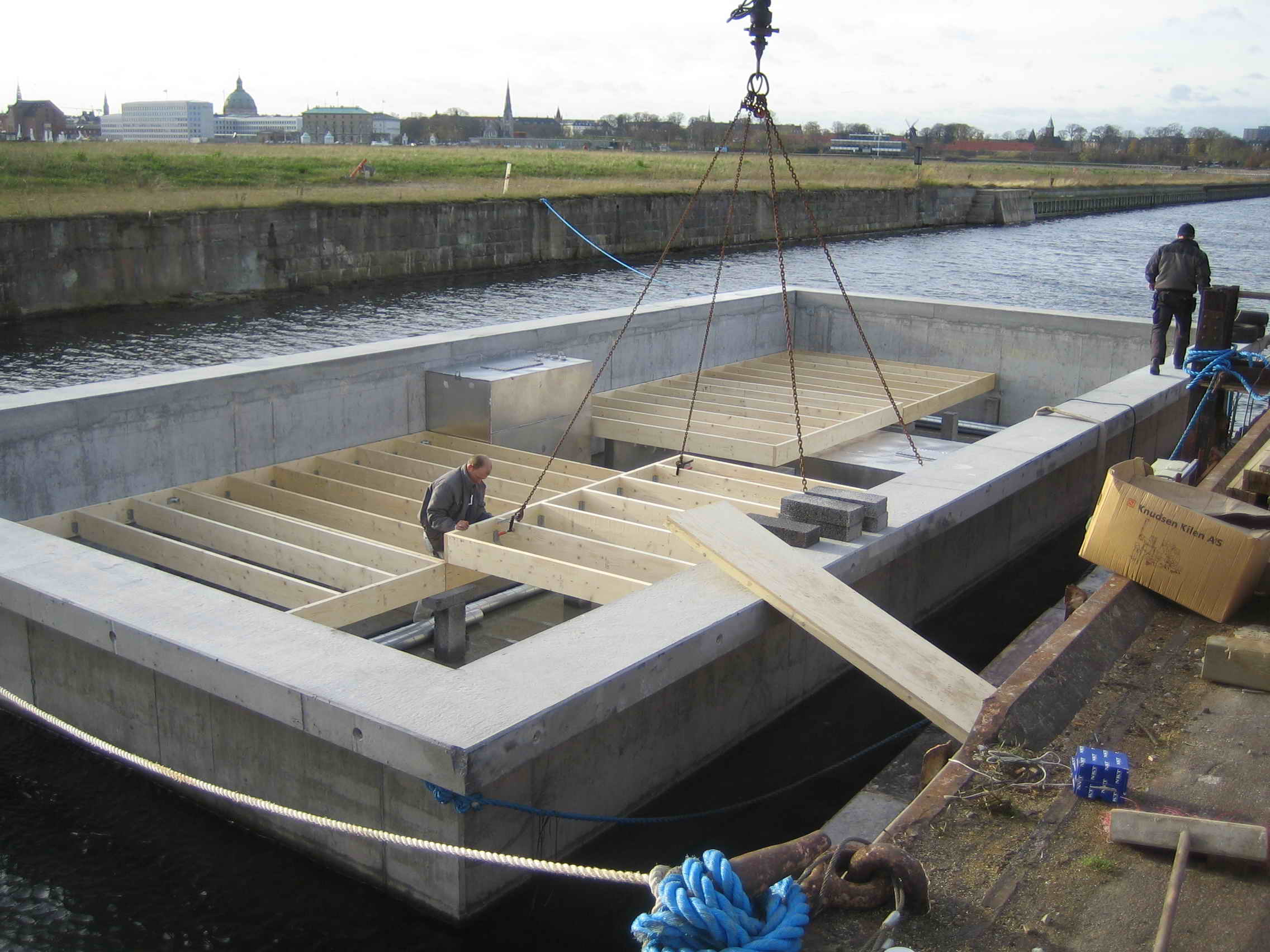 Our concrete hull HUBB® is produced in UK by Dirkmarine.